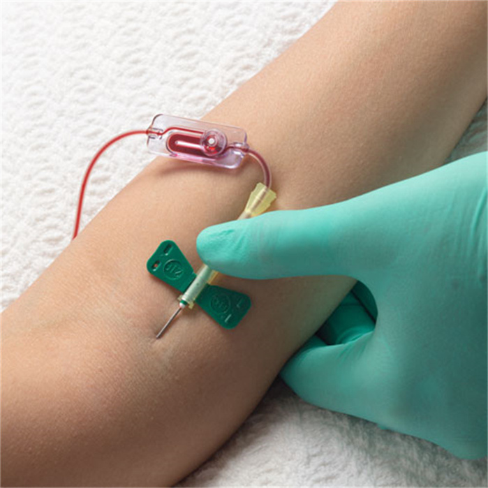 Hot New Product Safety 23G Venous Blood Collection Needle Butterfly Needle