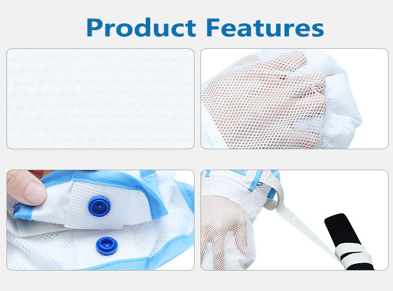 High Quality Hand Protection Gloves Safety Hand Protective Gloves Control Mitts Medical Restraint Gloves