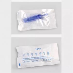 A6 Pen Disposable Blue Short Stainless Steel Needle Cartridge 12 24 Round Nano Bayonet Replacement Needle Cartridge for A6 Pen