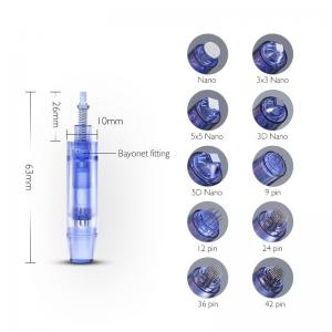 Dr Pen N2 M5 M7 E30 Cartridge 9/12/24/36/42 Pins Nano Microneedle Bayonet Cartridges Needle MTS Microneedling Cartridges